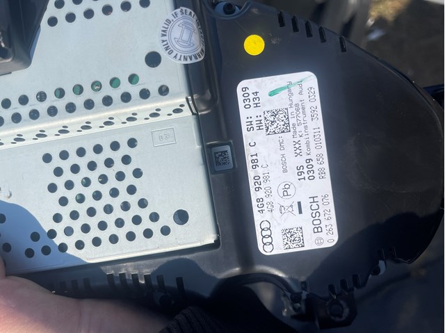Приборная доска 4G8920981C VAG