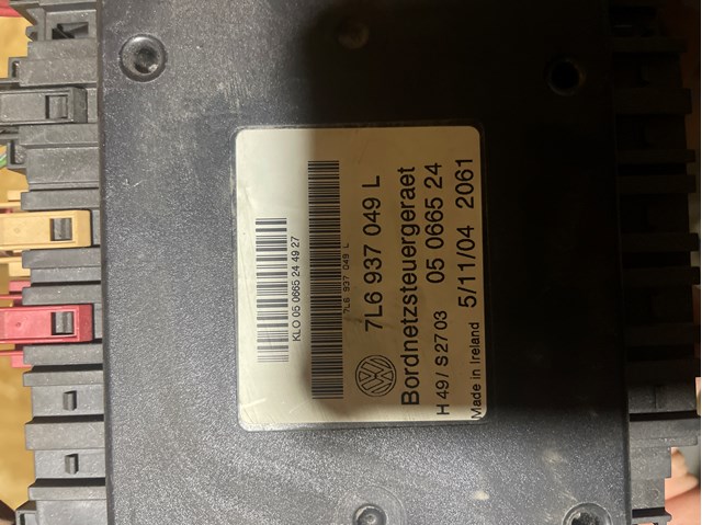 Блок управления бортовой сети 7L6937049L VAG