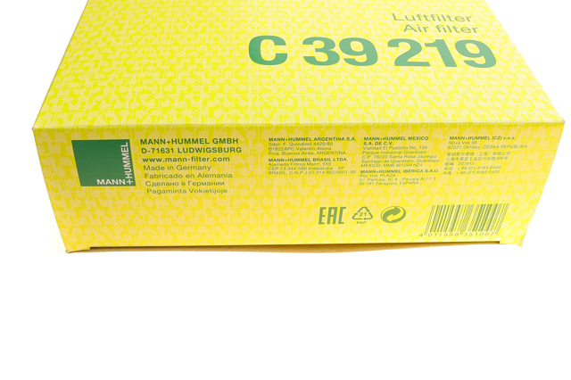 C39219 Воздушный фильтр купить Ирпень