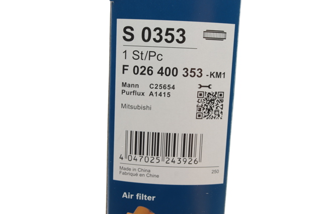 F026400353 Воздушный фильтр купить Ровно