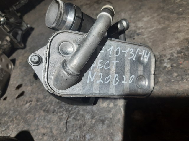 Радиатор масляный (холодильник), под фильтром 11427525333 BMW