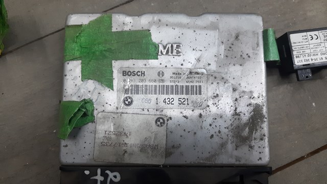 Модуль управления двигателем 12141432521 BMW