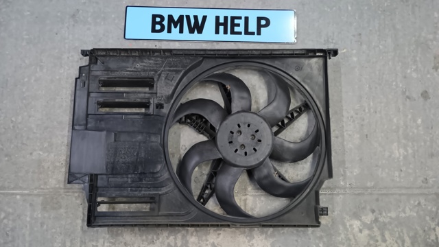 BMW 17427617608 Диффузор вентилятора в сборе с мотором и крыльчаткой в наличии Харьков