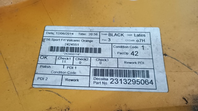 51117379436 BMW Передний бампер купить в Киев