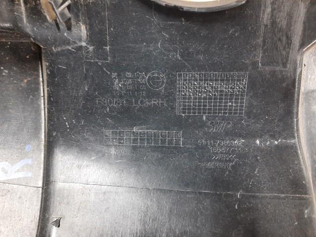 51117386362 Кронштейн крепления противотуманной фары правой купить Ирпень