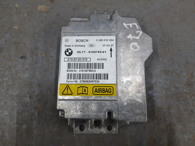 Блок управления airbag 65779159795 BMW