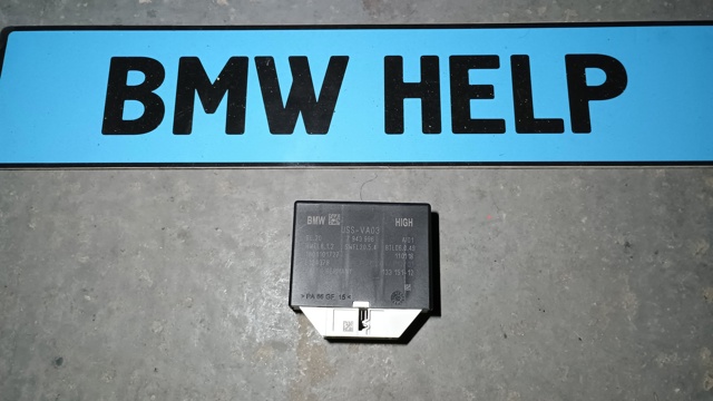 Модуль (блок ЭБУ) управления парктроником 66207943996 BMW