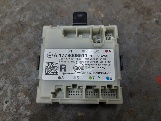 Блок комфорта задней двери A1779008511 MERCEDES