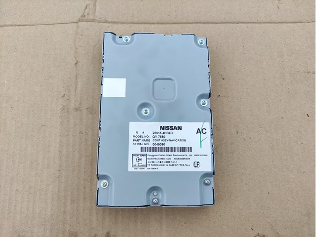 Блок управления навигацией 259154HB4D NISSAN