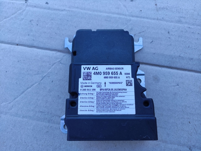 Блок управления airbag 4M0959655A VAG