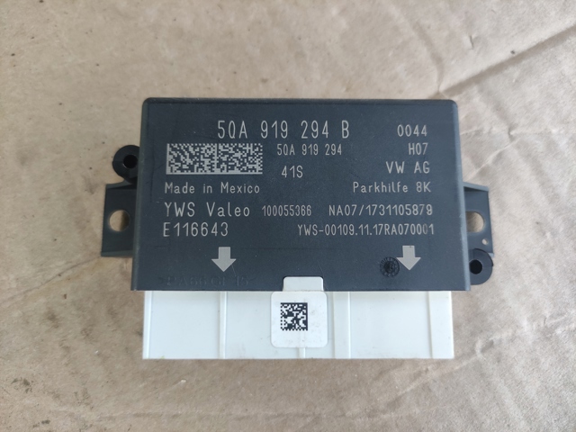 Модуль (блок ЭБУ) управления парктроником 5QA919294B VAG