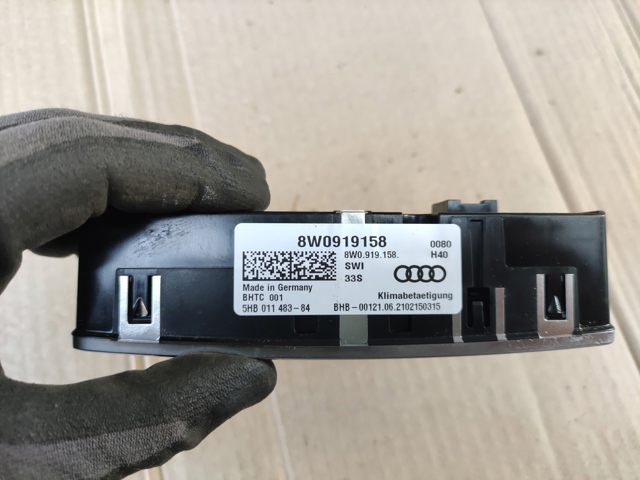 8W0919158 Блок управления кондиционером купить Полтава