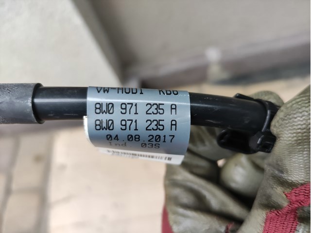 8W0971235A Кабель массы аккумулятора (АКБ) купить Кривой Рог