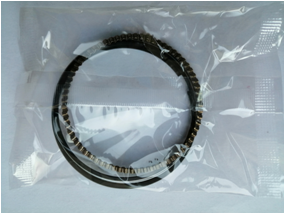 Кольца поршневые на 1 цилиндр, 1-й ремонт (+0,25) 96611457