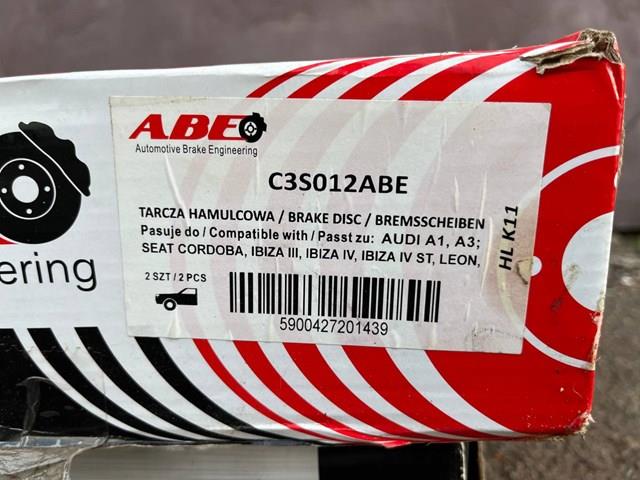 C3S012ABE ABE Ремкомплект тормозов передних купить в Ирпень
