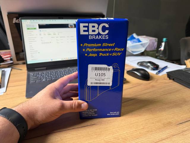Колодки передние DP42060R EBC BRAKES