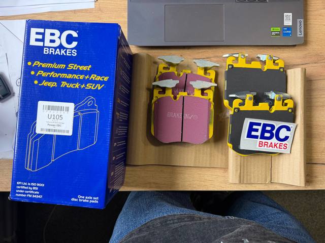 Передние тормозные колодки DP42304R EBC BRAKES