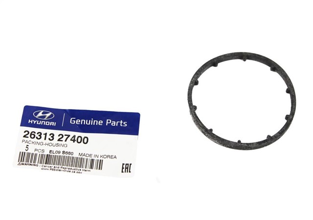 2631327400 HYUNDAI Кольцо уплотнительное между корпусом масляного фильтра и теплообменником купить в Полтава