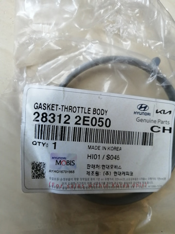 Прокладка на дроссельную заслонку 283122E050 HYUNDAI
