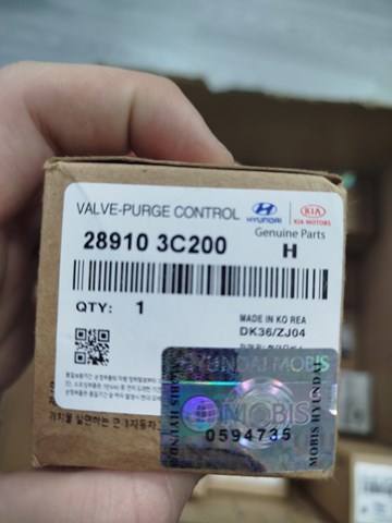 Клапан адсорбера паров топлива 289103C200 HYUNDAI