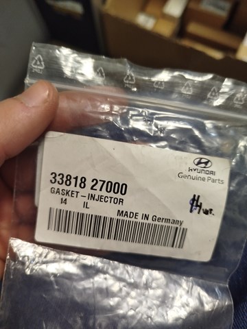 HYUNDAI 3381827000 Кольцо (шайба) форсунки инжектора посадочное в наличии Чернигов