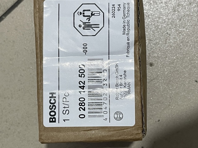 Клапан адсорбера паров топлива 0280142500 BOSCH