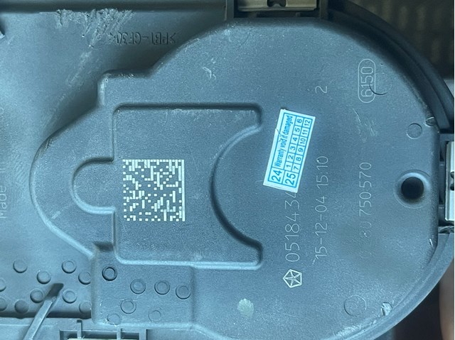 CHRYSLER 05184349AE Дроссельная заслонка в сборе в наличии Черкассы