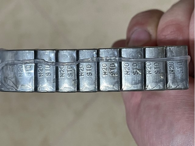 11247576714 BMW Вкладыши коленвала шатунные, комплект, стандарт (STD) купить в Киев