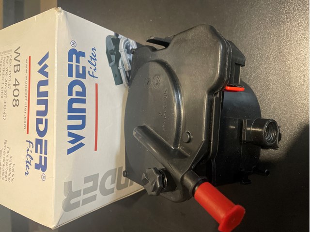 WUNDER WB408 Фильтр топливный в наличии Черкассы