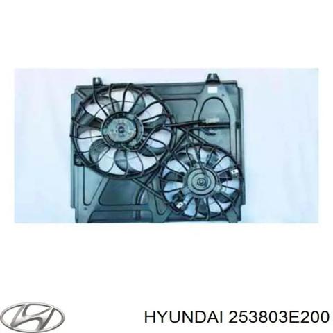 253803E200 HYUNDAI Диффузор вентилятора в сборе с мотором и крыльчаткой купить в Ровно