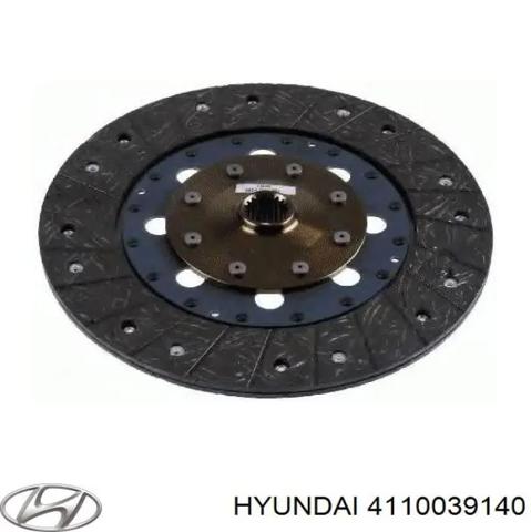 HYUNDAI 4110039140 Диск сцепления в наличии Павлоград