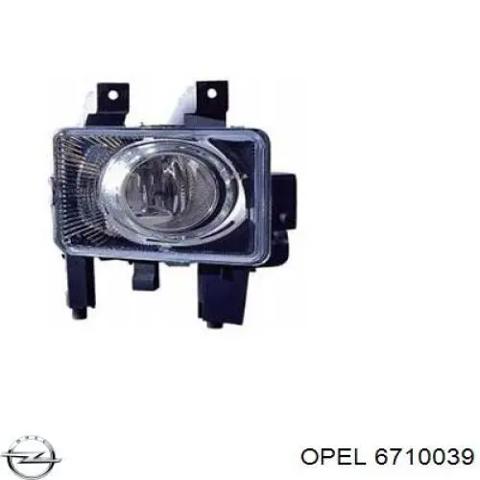 Противотуманная фара левая 6710039 OPEL