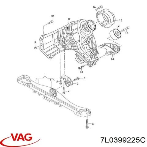 VAG 7L0399225C Балка крепления коробки передач в наличии Тернополь