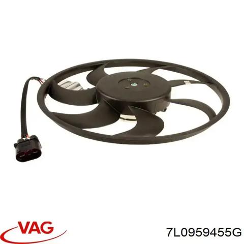 VAG 7L0959455G Электровентилятор охлаждения в сборе (мотор+крыльчатка) правый в наличии Ровно