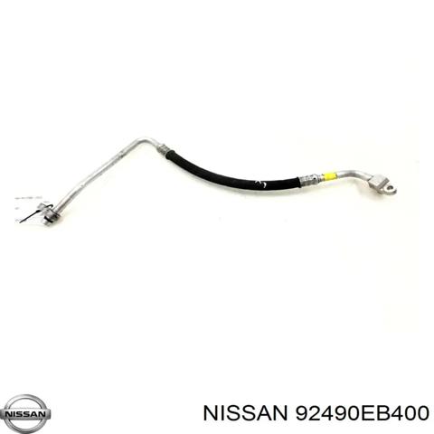 92490EB400 NISSAN Шланг кондиционера, от компрессора к радиатору купить в Харьков