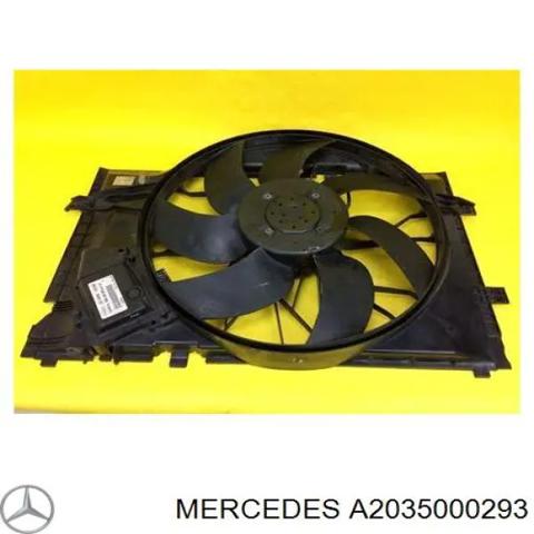 A2035000293 MERCEDES Диффузор вентилятора в сборе с мотором и крыльчаткой купить в Павлоград