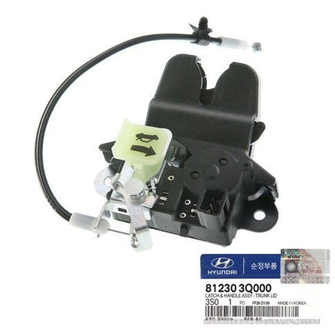 Замок двери багажника 812303Q000 HYUNDAI