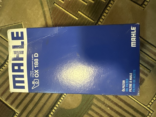 MAHLE OX188D Масляный фильтр в наличии Тернополь