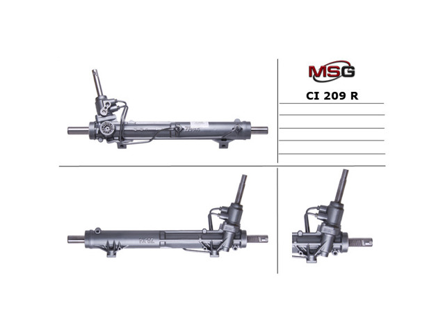 Реечный рулевой механизм CI209R MSG Rebuilding