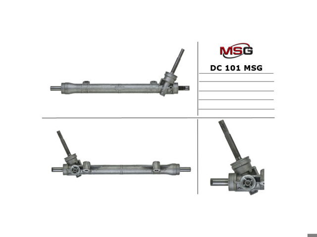 Реечный рулевой механизм DC101 MS GROUP