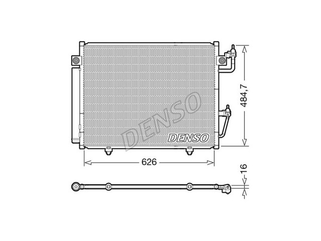 Конденсатор DCN45009 DENSO