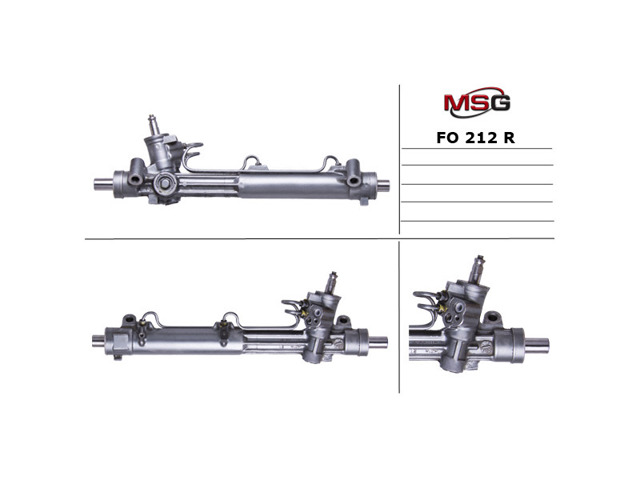 Рейка рулевая FO212R MSG Rebuilding