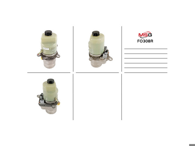 Помпа ГУР FO308R MSG Rebuilding
