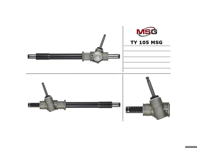 Рейка рулевая TY105 MS GROUP