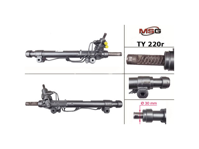 Реечный рулевой механизм TY220R MSG Rebuilding