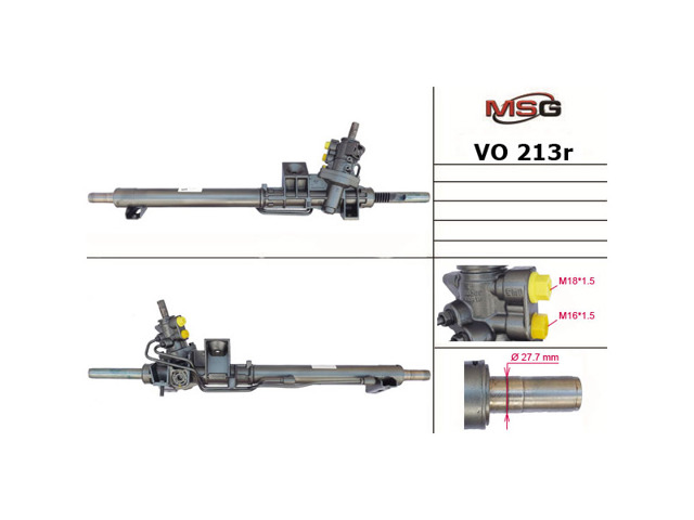 Управление рулевое в сборе VO213R MSG Rebuilding