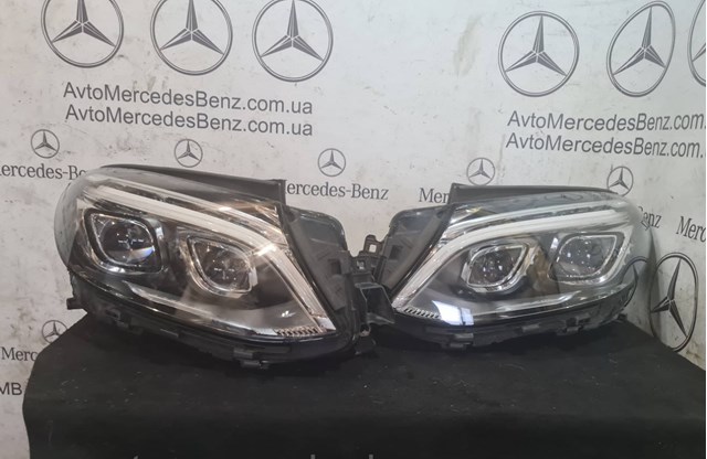 Блок фара левая 1669065103 MERCEDES