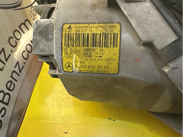 A2038203559 MERCEDES Левая фара купить в Павлоград