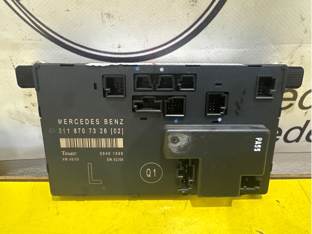Блок управления систем комфорта 2118707326 MERCEDES