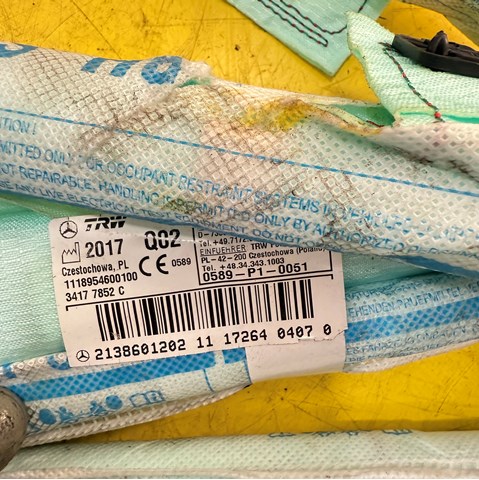 MERCEDES 2138601202 Подушка безопасности (AIRBAG) шторка боковая правая в наличии Киев